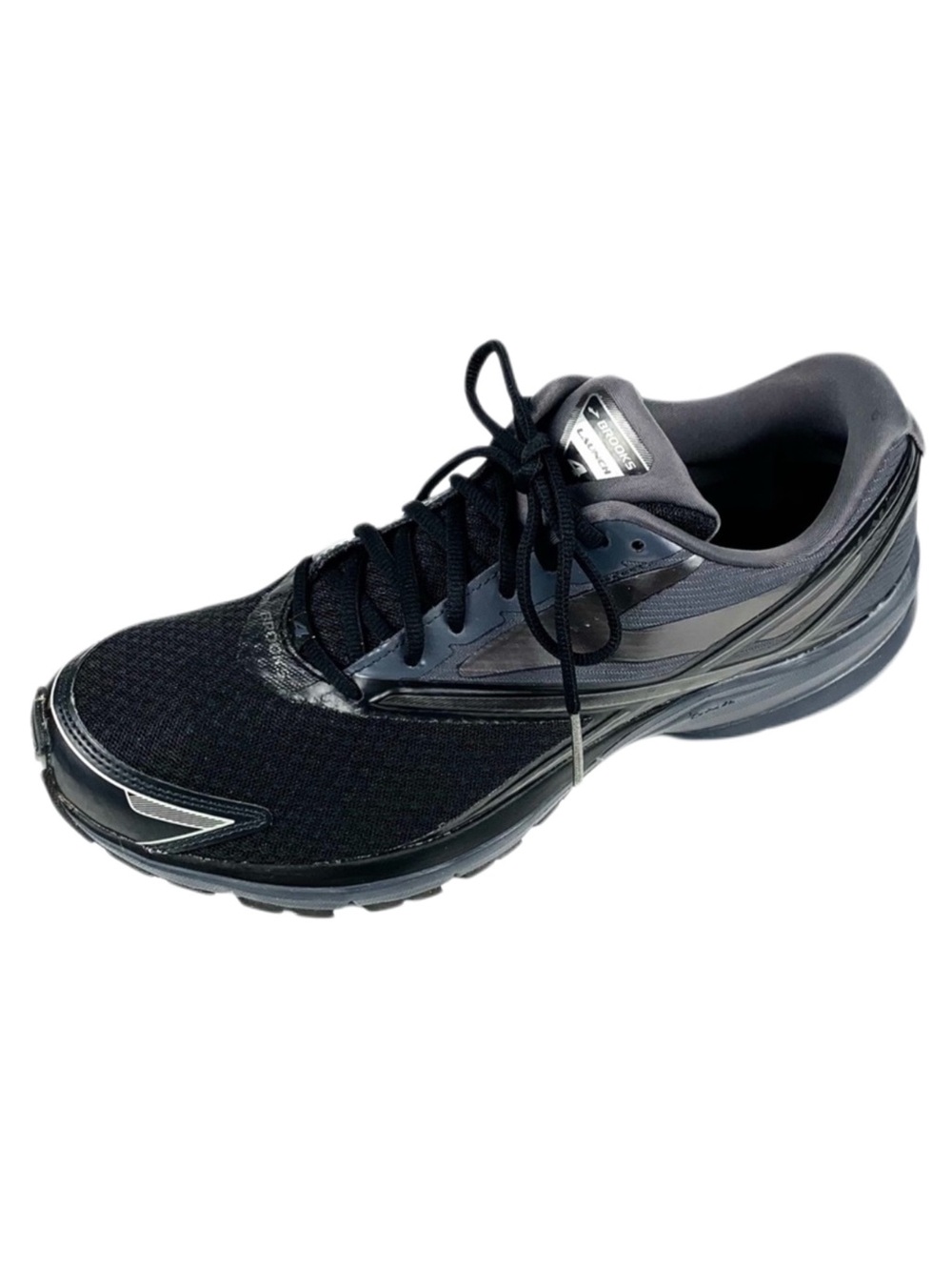 Brooks Men Launch 4 Black Sneakers Size 11.5